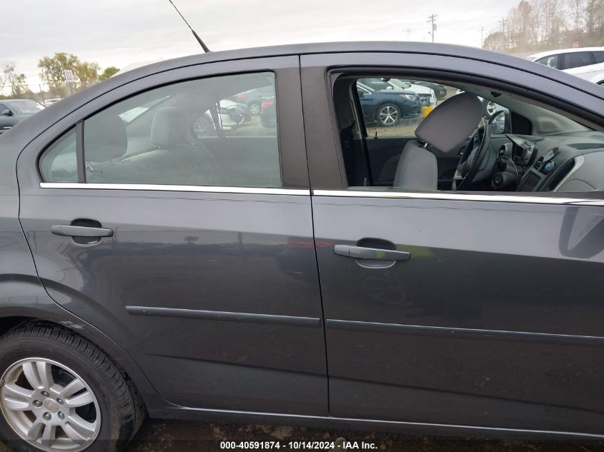 2013 Chevrolet Sonic Lt Auto VIN: 1G1JC5SH8D4209392 Lot: 40591874