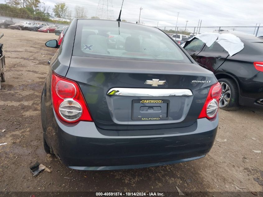 2013 Chevrolet Sonic Lt Auto VIN: 1G1JC5SH8D4209392 Lot: 40591874
