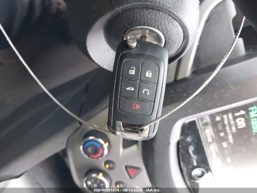 2013 Chevrolet Sonic Lt Auto VIN: 1G1JC5SH8D4209392 Lot: 40591874