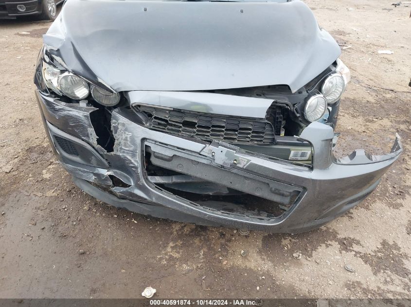 2013 Chevrolet Sonic Lt Auto VIN: 1G1JC5SH8D4209392 Lot: 40591874