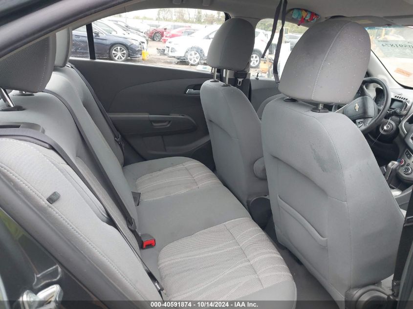 2013 Chevrolet Sonic Lt Auto VIN: 1G1JC5SH8D4209392 Lot: 40591874