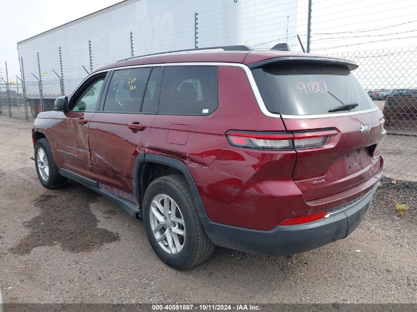 1C4RJKAG4P8805166 2023 Jeep Grand Cherokee L Laredo 4X4