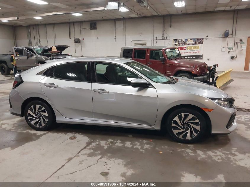 2019 Honda Civic Lx VIN: SHHFK7H39KU222423 Lot: 40591906