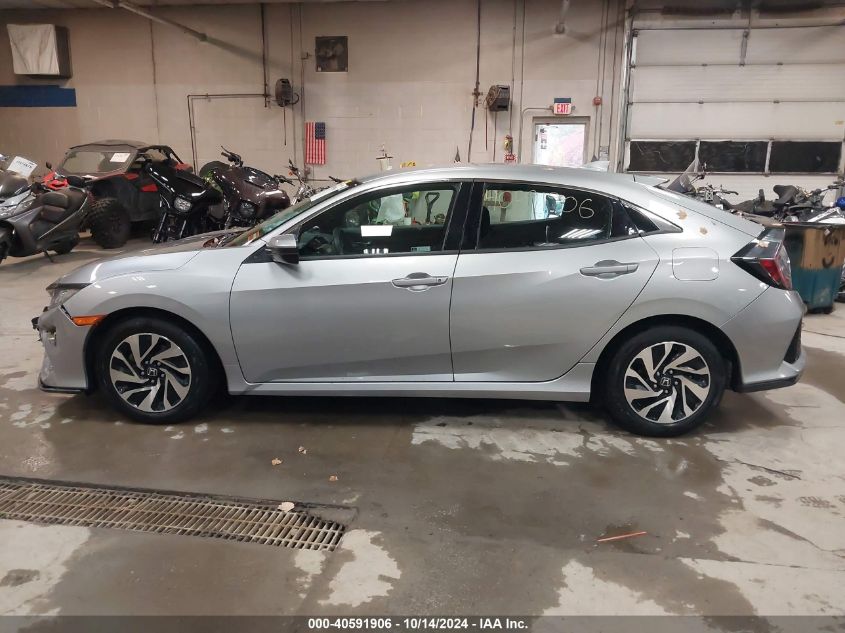 2019 Honda Civic Lx VIN: SHHFK7H39KU222423 Lot: 40591906