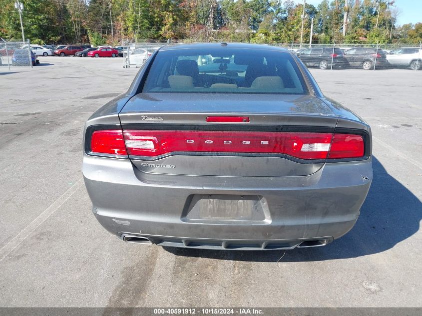 2012 Dodge Charger Se VIN: 2C3CDXBG7CH142094 Lot: 40591912