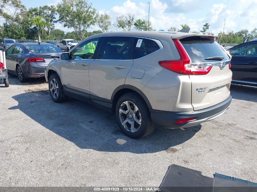 2019 Honda Cr-V Ex VIN: 2HKRW2H52KH617648 Lot: 40591929