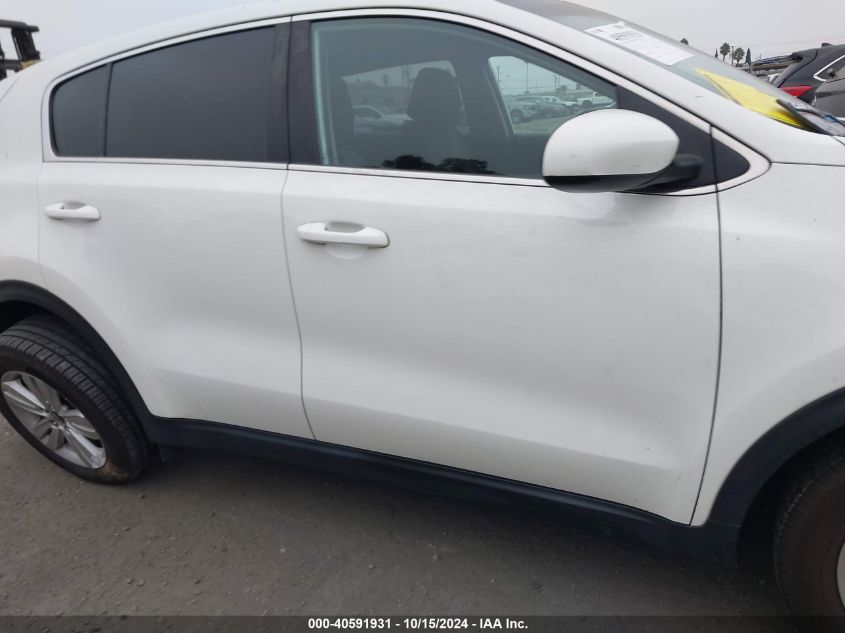 2017 Kia Sportage Lx VIN: KNDPM3AC7H7225810 Lot: 40591931