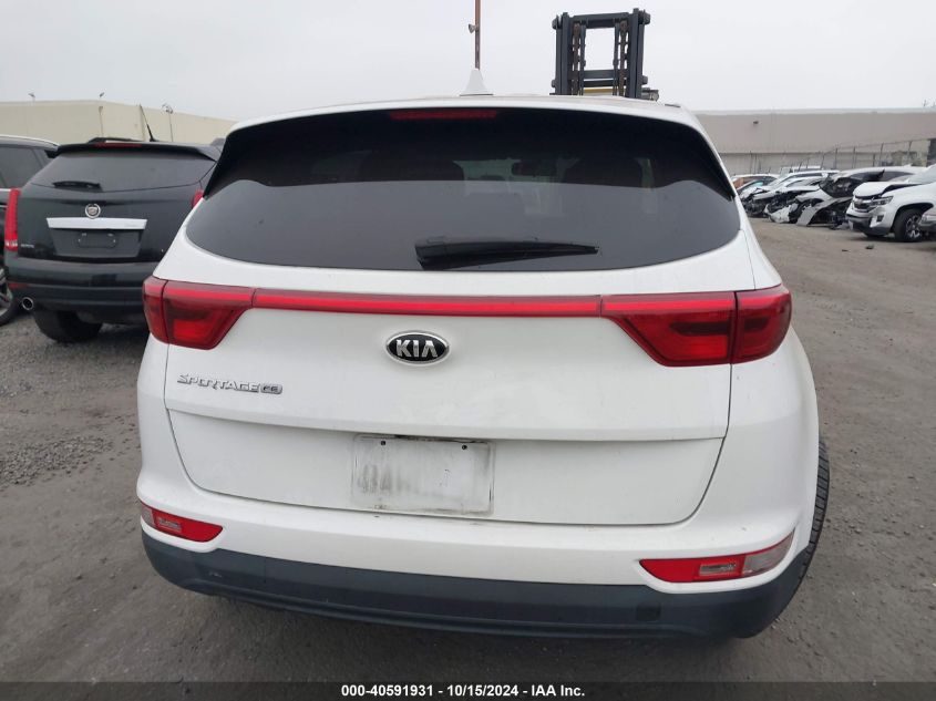 2017 Kia Sportage Lx VIN: KNDPM3AC7H7225810 Lot: 40591931