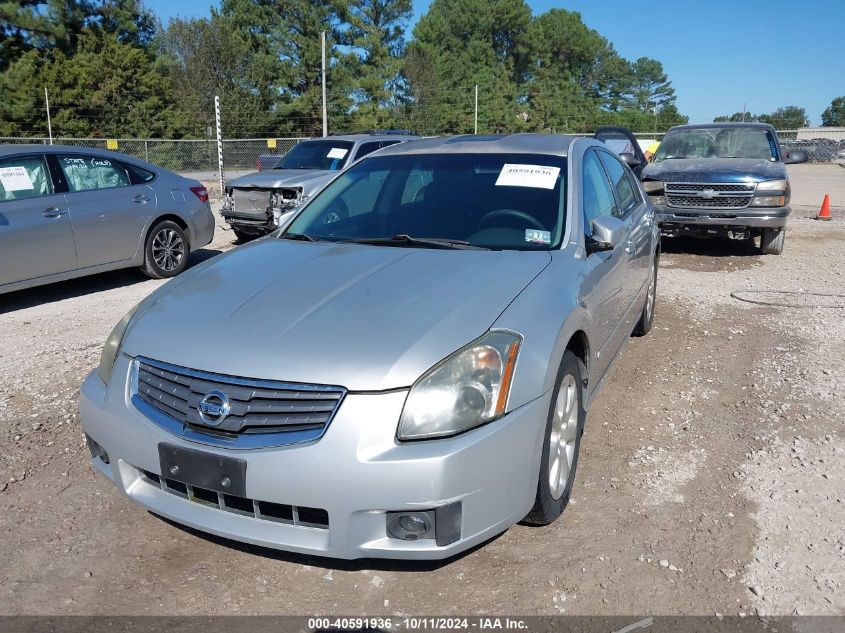 2008 Nissan Maxima 3.5 Sl VIN: 1N4BA41E18C814102 Lot: 40591936