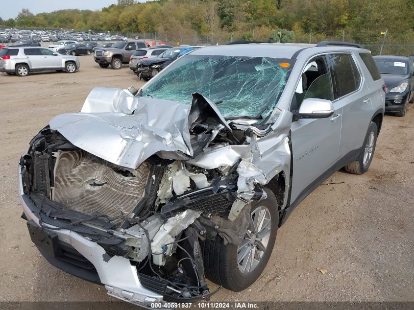 1GNEVGKWXNJ133679 2022 Chevrolet Traverse Awd Lt Cloth