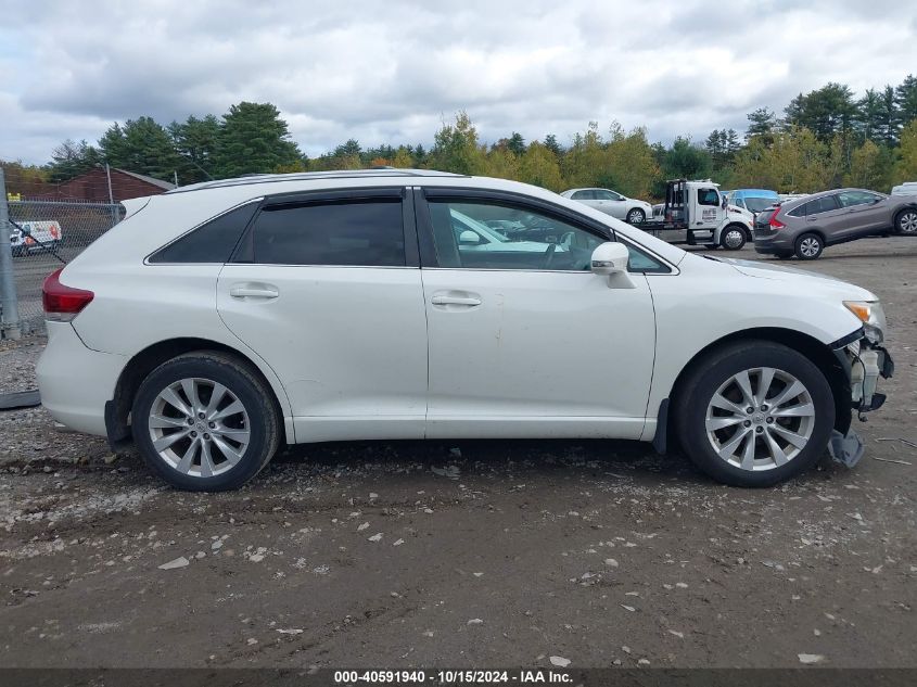 2013 Toyota Venza Le VIN: 4T3BA3BB3DU039849 Lot: 40591940