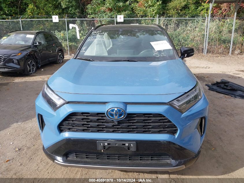 2022 Toyota Rav4 Hybrid Xse VIN: 4T3E6RFV5NU070186 Lot: 40591978