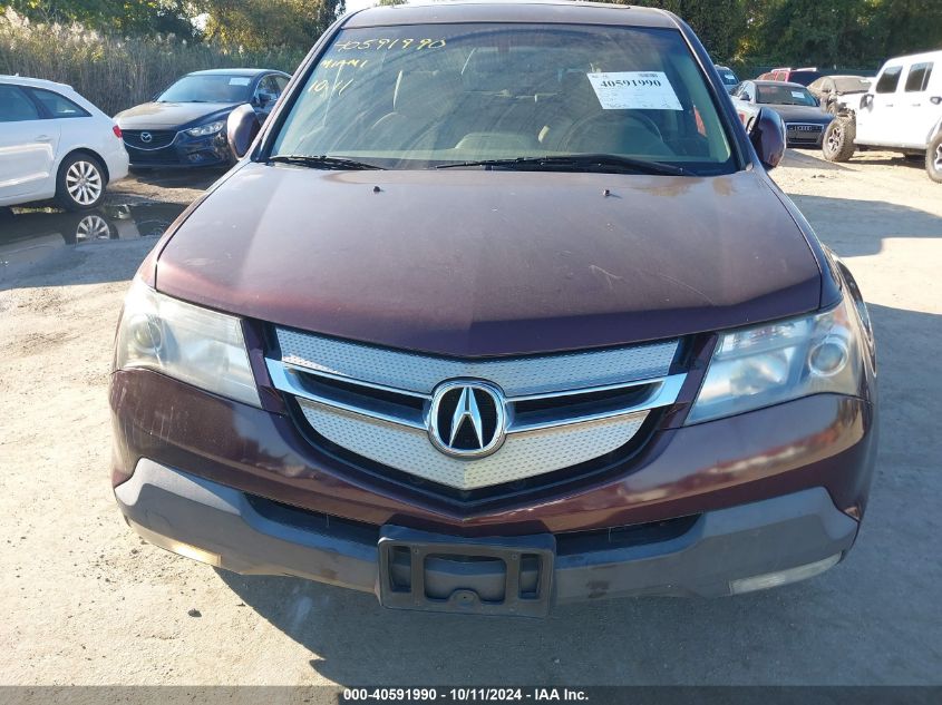 2009 Acura Mdx Technology Package VIN: 2HNYD28479H507667 Lot: 40591990