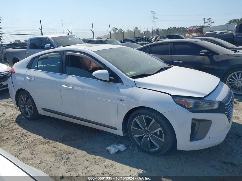 VIN KMHC05LC3KU158940 2019 HYUNDAI IONIQ HYBRID LIMITED