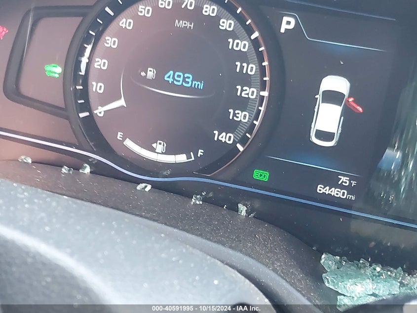 VIN KMHC05LC3KU158940 2019 HYUNDAI IONIQ HYBRID LIMITED