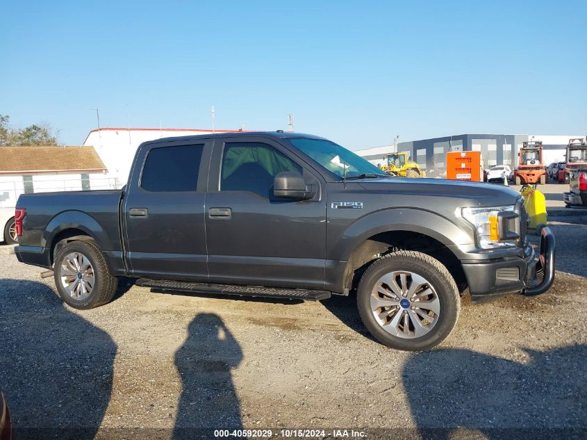 2018 Ford F-150 Xl VIN: 1FTEW1CP6JKF33625 Lot: 40592029