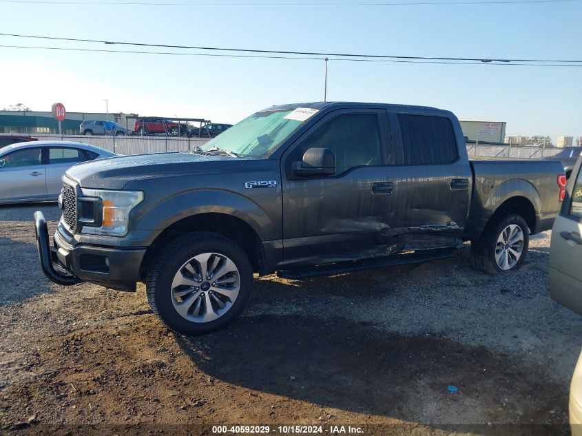 2018 Ford F-150 Xl VIN: 1FTEW1CP6JKF33625 Lot: 40592029