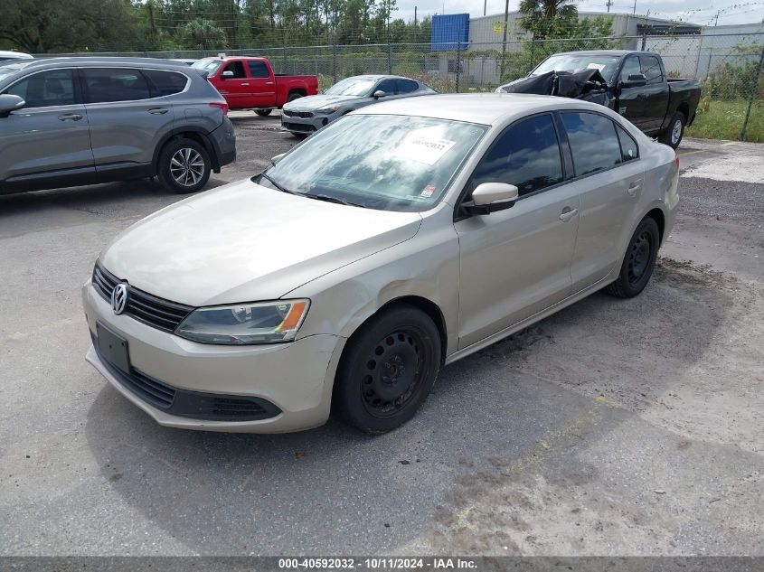 3VWDP7AJXCM453974 2012 Volkswagen Jetta 2.5L Se