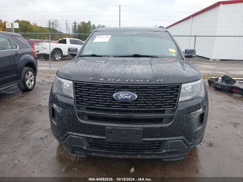 2019 Ford Explorer Sport VIN: 1FM5K8GT9KGB10338 Lot: 40592038