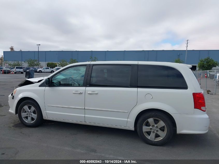 2013 Dodge Grand Caravan Se VIN: 2C4RDGBG0DR651428 Lot: 40592043