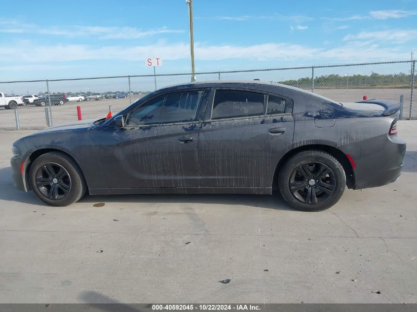 2018 Dodge Charger Sxt Rwd VIN: 2C3CDXBG6JH173477 Lot: 40592045