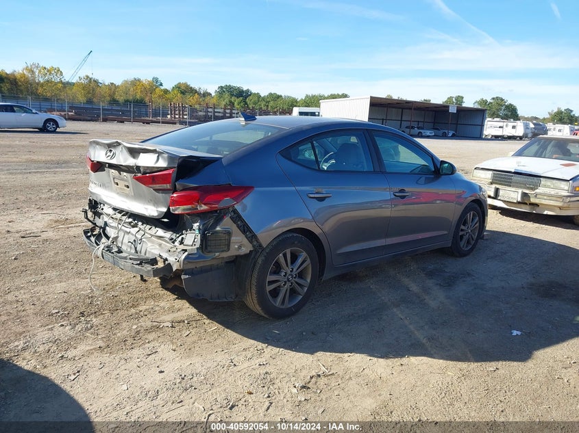 2018 HYUNDAI ELANTRA VIN: 5NPD84LF9JH246549
