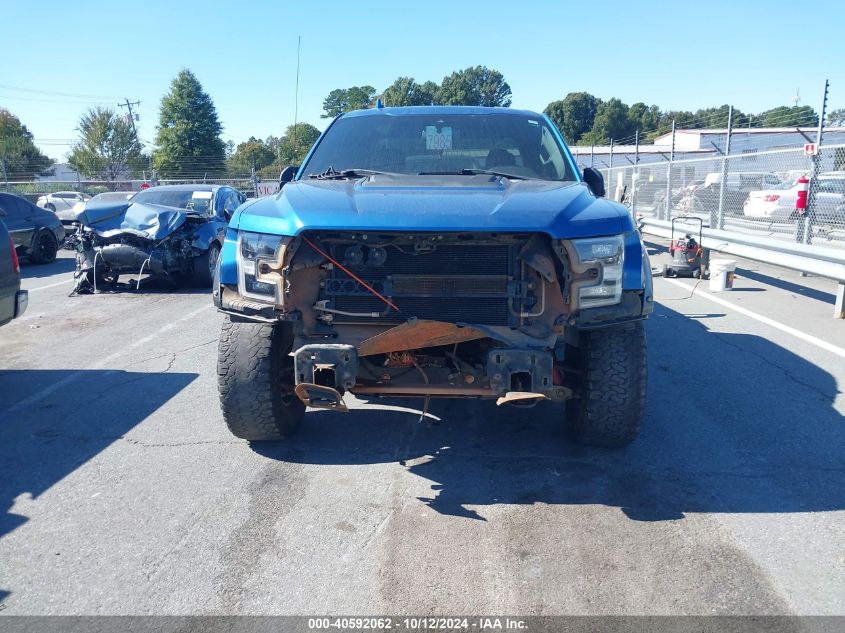 2019 Ford F-150 Raptor VIN: 1FTEX1RG2KFA00377 Lot: 40592062