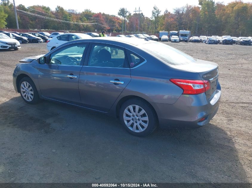 2017 Nissan Sentra Sv VIN: 3N1AB7AP2HL680245 Lot: 40592064