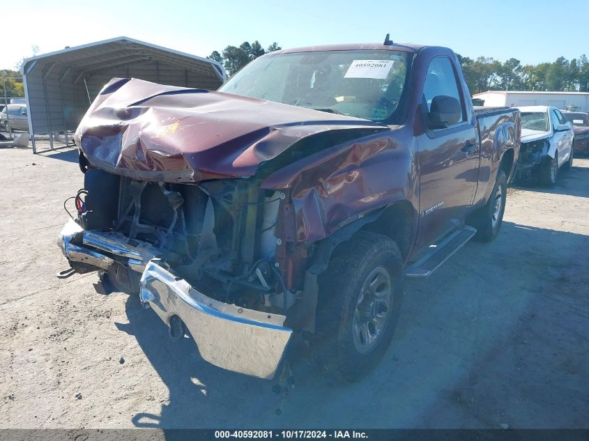 2009 GMC Sierra 1500 Work Truck VIN: 1GTEC14X89Z217914 Lot: 40592081