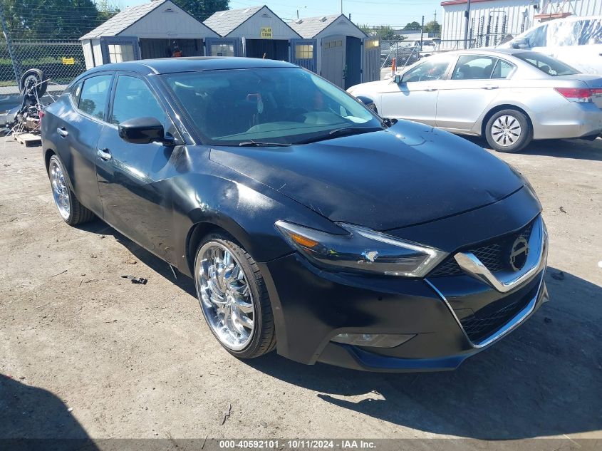 2017 Nissan Maxima 3.5 Platinum/3.5 S/3.5 Sl/3.5 Sr/3.5 Sv VIN: 1N4AA6AP3HC361626 Lot: 40592101