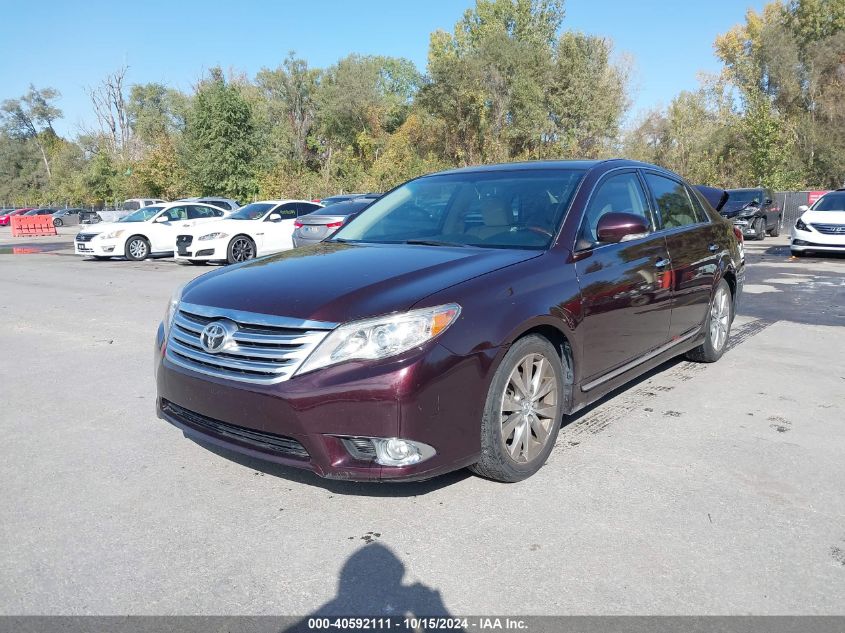 2011 Toyota Avalon Limited VIN: 4T1BK3DBXBU392444 Lot: 40592111