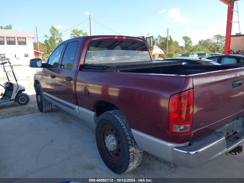 2003 Dodge Ram 2500 Slt/Laramie/St VIN: 3D7KA28643G763882 Lot: 40592112