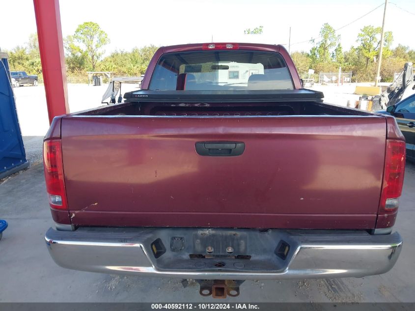 2003 Dodge Ram 2500 Slt/Laramie/St VIN: 3D7KA28643G763882 Lot: 40592112