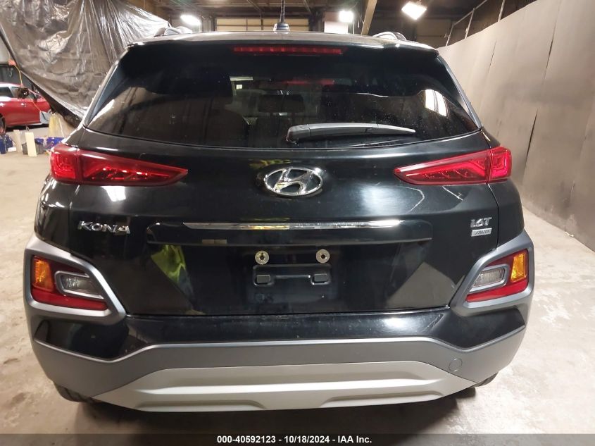 2018 Hyundai Kona Limited VIN: KM8K3CA54JU134754 Lot: 40592123