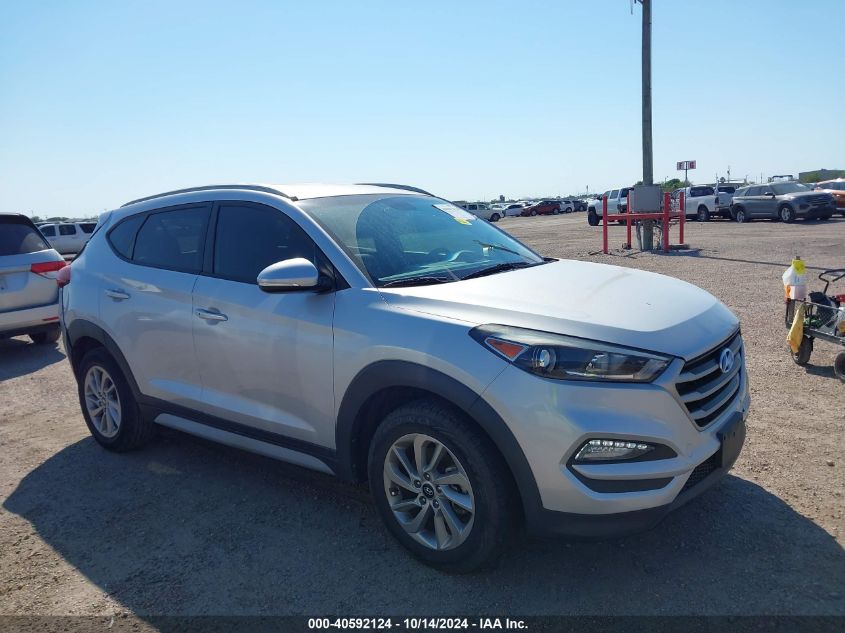 2017 Hyundai Tucson Limited/Sport And Eco/Se VIN: KM8J33A48HU524690 Lot: 40592124