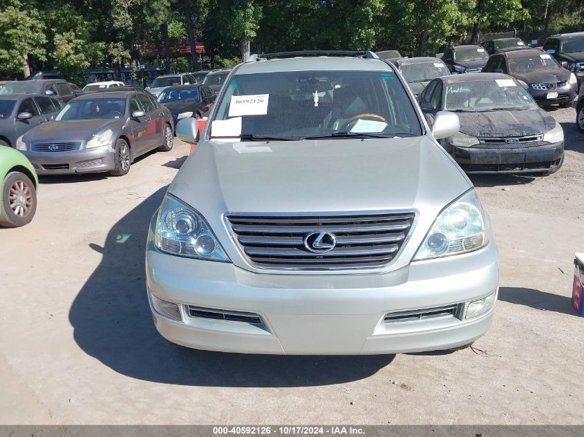 2005 Lexus Gx 470 VIN: JTJBT20X550093367 Lot: 40592126