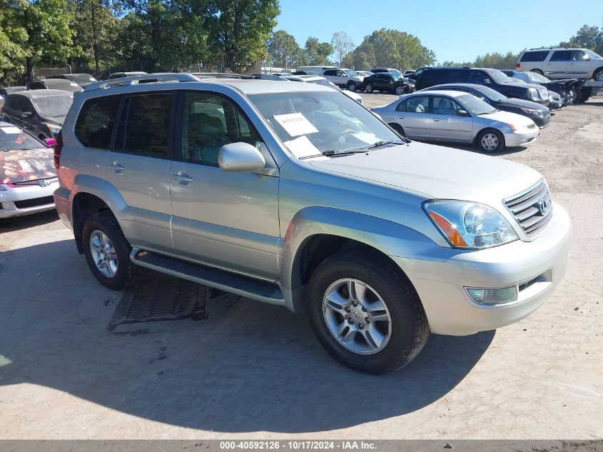 2005 Lexus Gx 470 VIN: JTJBT20X550093367 Lot: 40592126