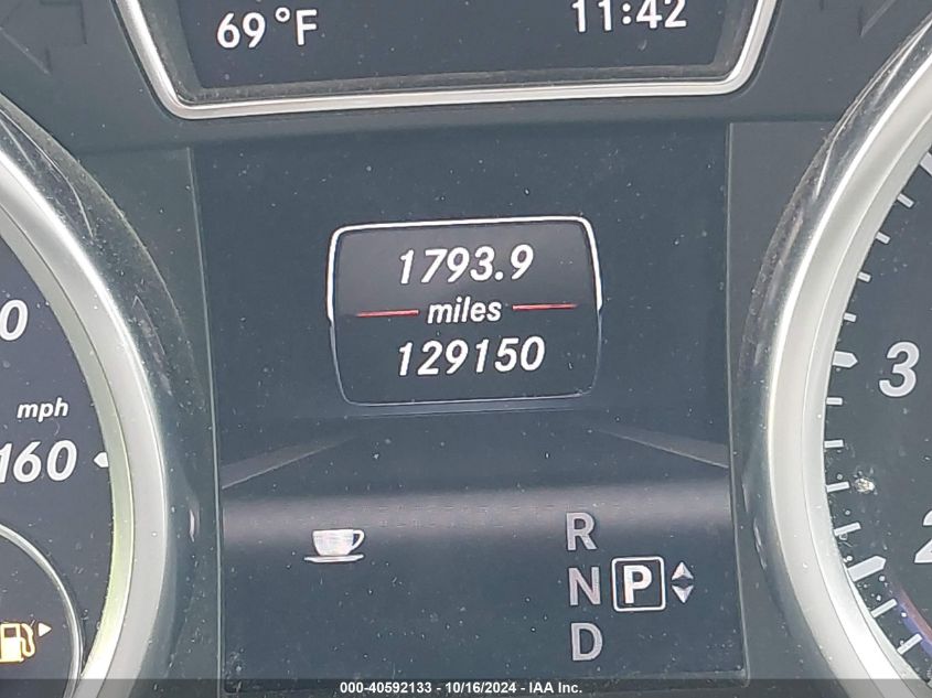 2013 Mercedes-Benz Ml 350 VIN: 4JGDA5JB8DA226729 Lot: 40592133