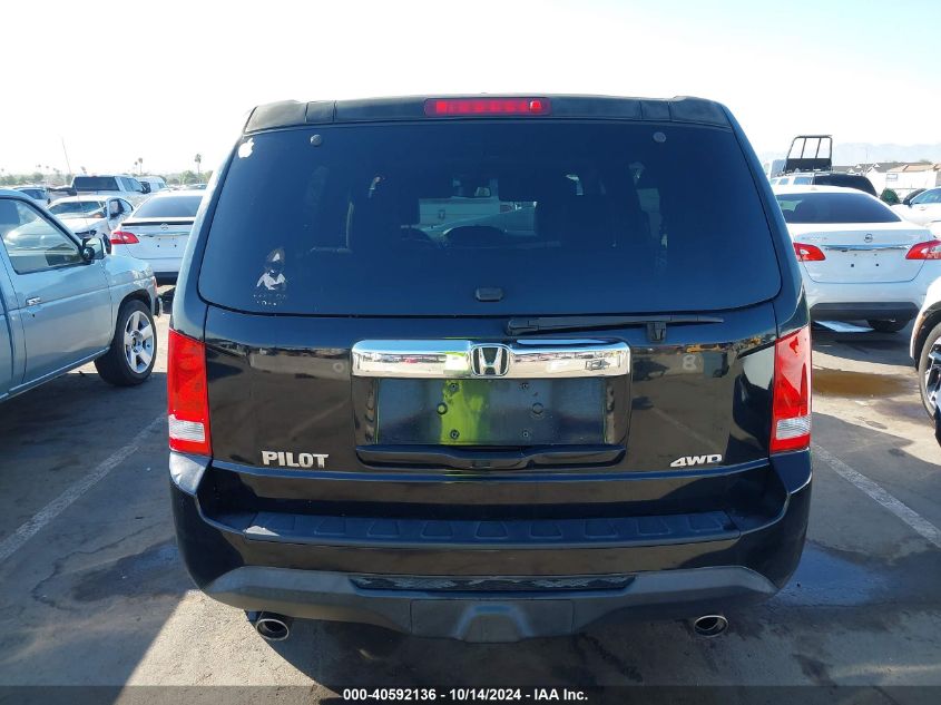 2014 Honda Pilot Ex-L VIN: 5FNYF4H53EB028568 Lot: 40592136