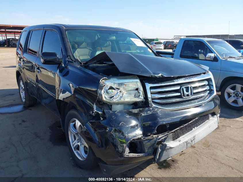 2014 Honda Pilot Ex-L VIN: 5FNYF4H53EB028568 Lot: 40592136