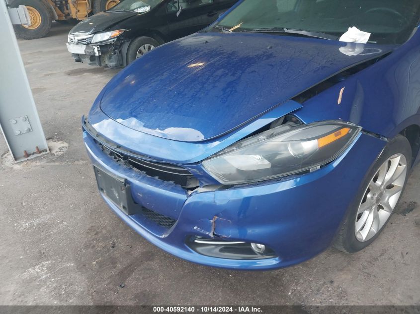 2013 Dodge Dart Sxt VIN: 1C3CDFBA4DD302291 Lot: 40592140