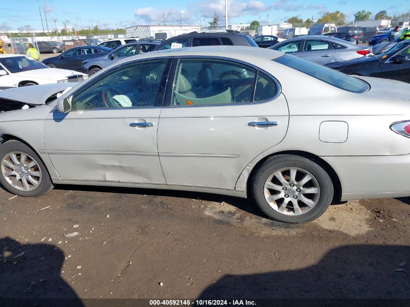 2004 Lexus Es 330 VIN: JTHBA30G545003486 Lot: 40592145