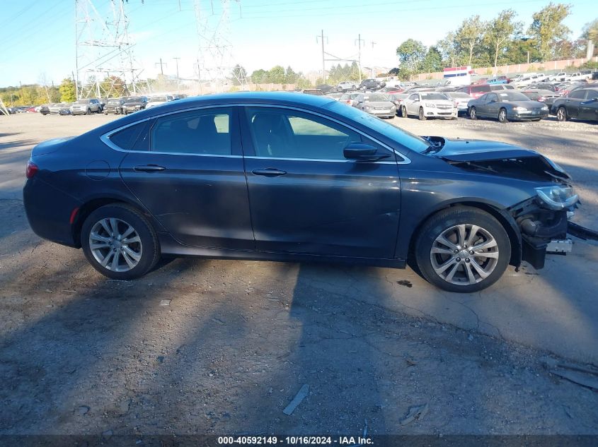 2016 Chrysler 200 Limited VIN: 1C3CCCAB0GN108416 Lot: 40592149