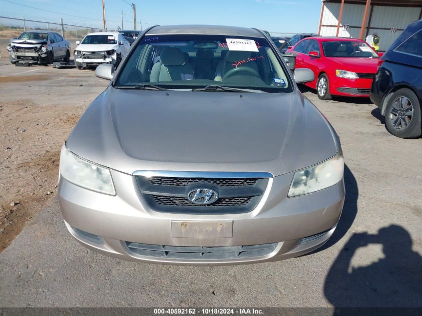 2008 Hyundai Sonata Gls VIN: 5NPET46C68H378814 Lot: 40592162