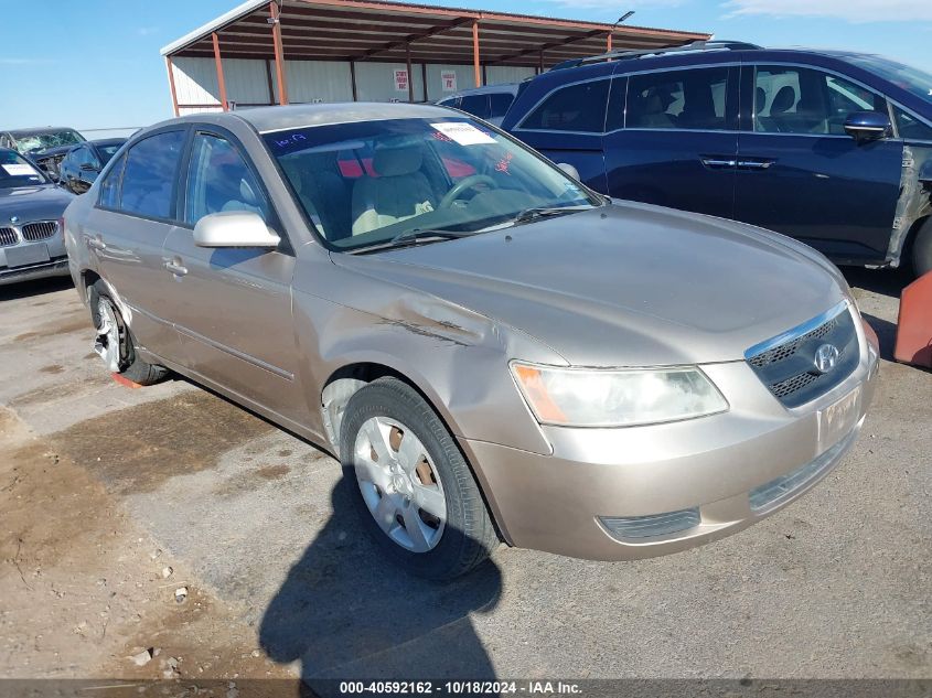 2008 Hyundai Sonata Gls VIN: 5NPET46C68H378814 Lot: 40592162