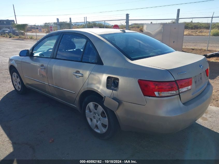 2008 Hyundai Sonata Gls VIN: 5NPET46C68H378814 Lot: 40592162