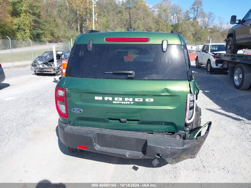 2024 Ford Bronco Sport Big Bend VIN: 3FMCR9B62RRE61072 Lot: 40592165