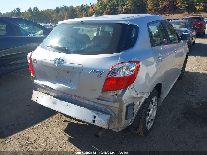 2010 Toyota Matrix S VIN: 2T1LE4EE9AC016781 Lot: 40592188