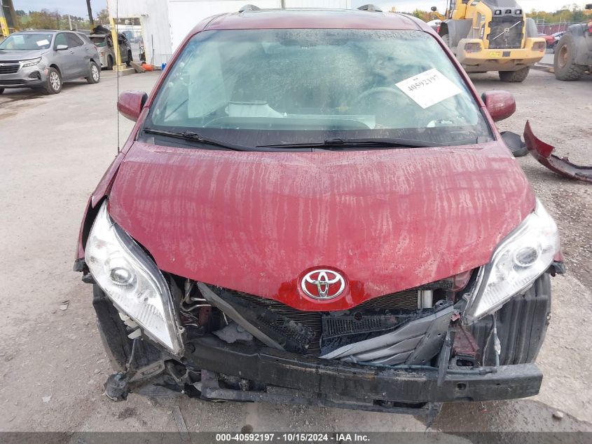 2012 Toyota Sienna Xle V6 8 Passenger VIN: 5TDYK3DC2CS246052 Lot: 40592197