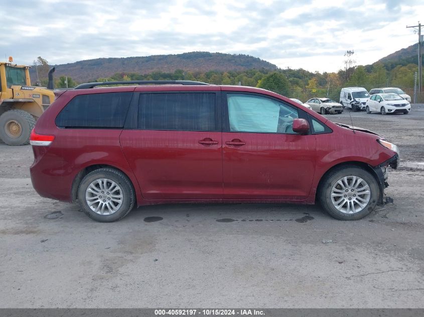 2012 Toyota Sienna Xle V6 8 Passenger VIN: 5TDYK3DC2CS246052 Lot: 40592197